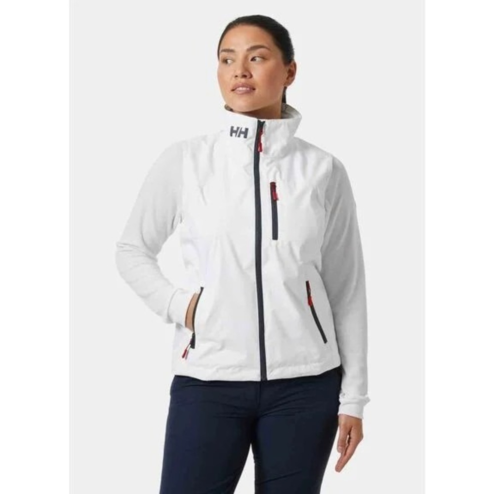 Helly Hansen Crew 2.0 Sailing Vest White Full Zip Women's Size Large EUC